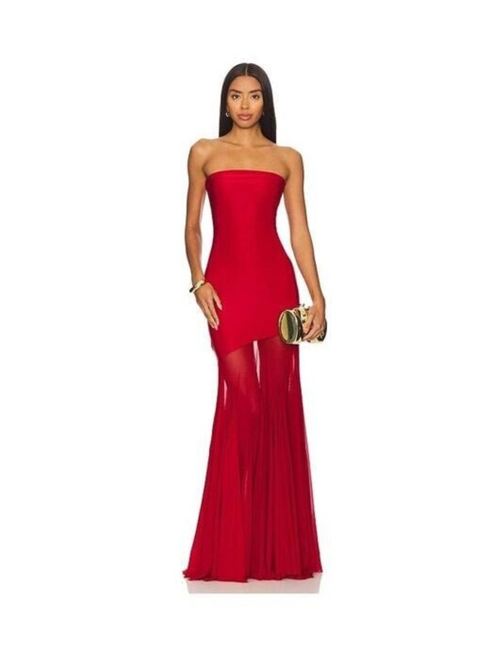 Deme by Gabriella Women's Red Dahlia Gown